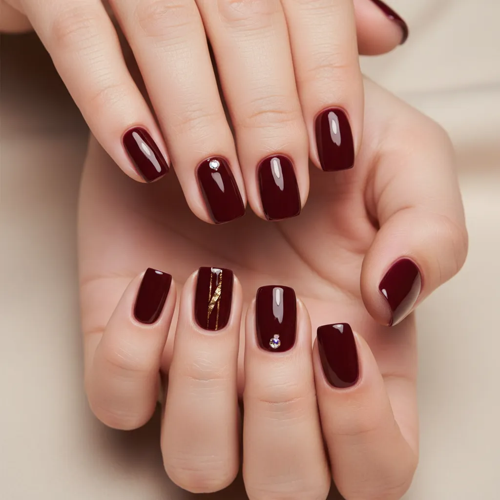 Emmi-Nail Farbgel Old Wine F185 farvegel 5ml mørkerød