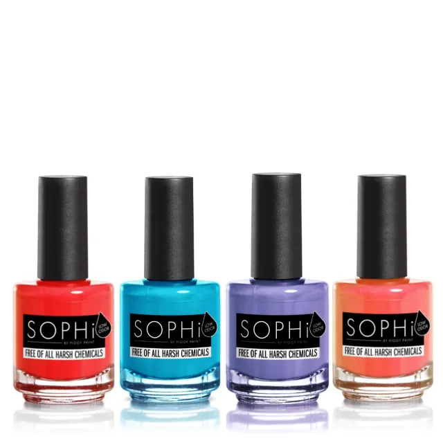 Piggy Paint SOPHi Spring ROME-ance neglelak 4x15 ml ugiftig