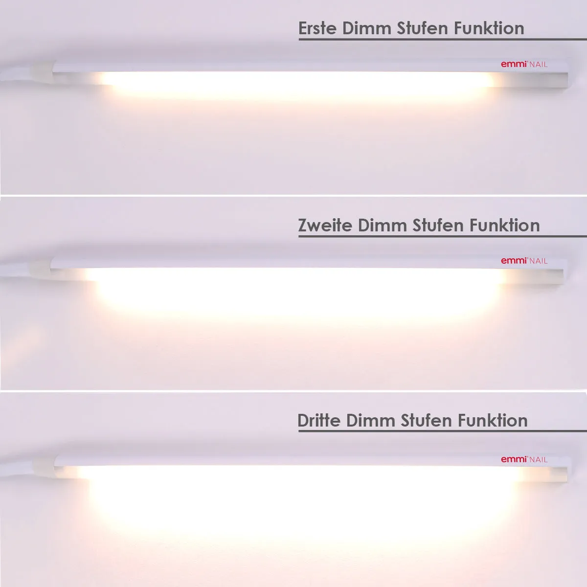 Emmi-Nail Flexi LED 2.0 bordlampe hvid