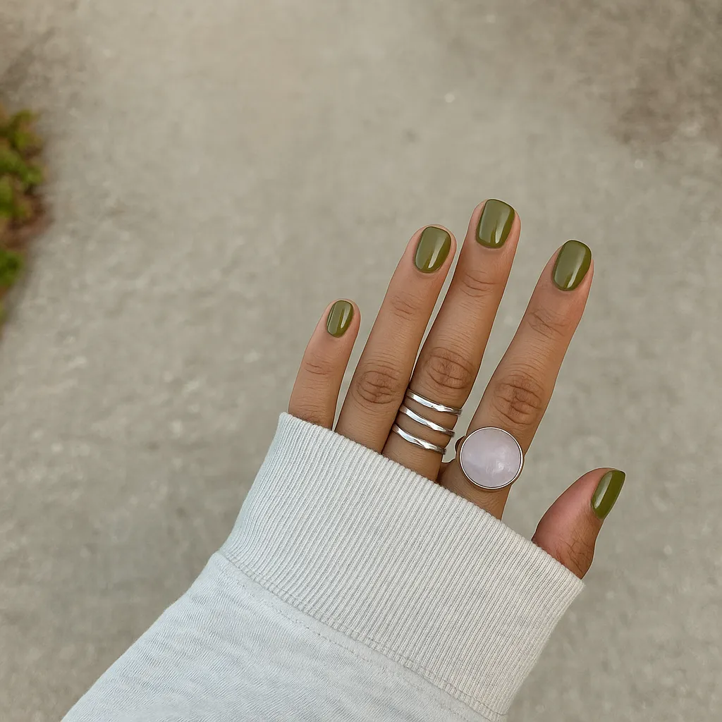 Emmi Shellac Olive L370 UV-lak 15 ml høj dækkeevne