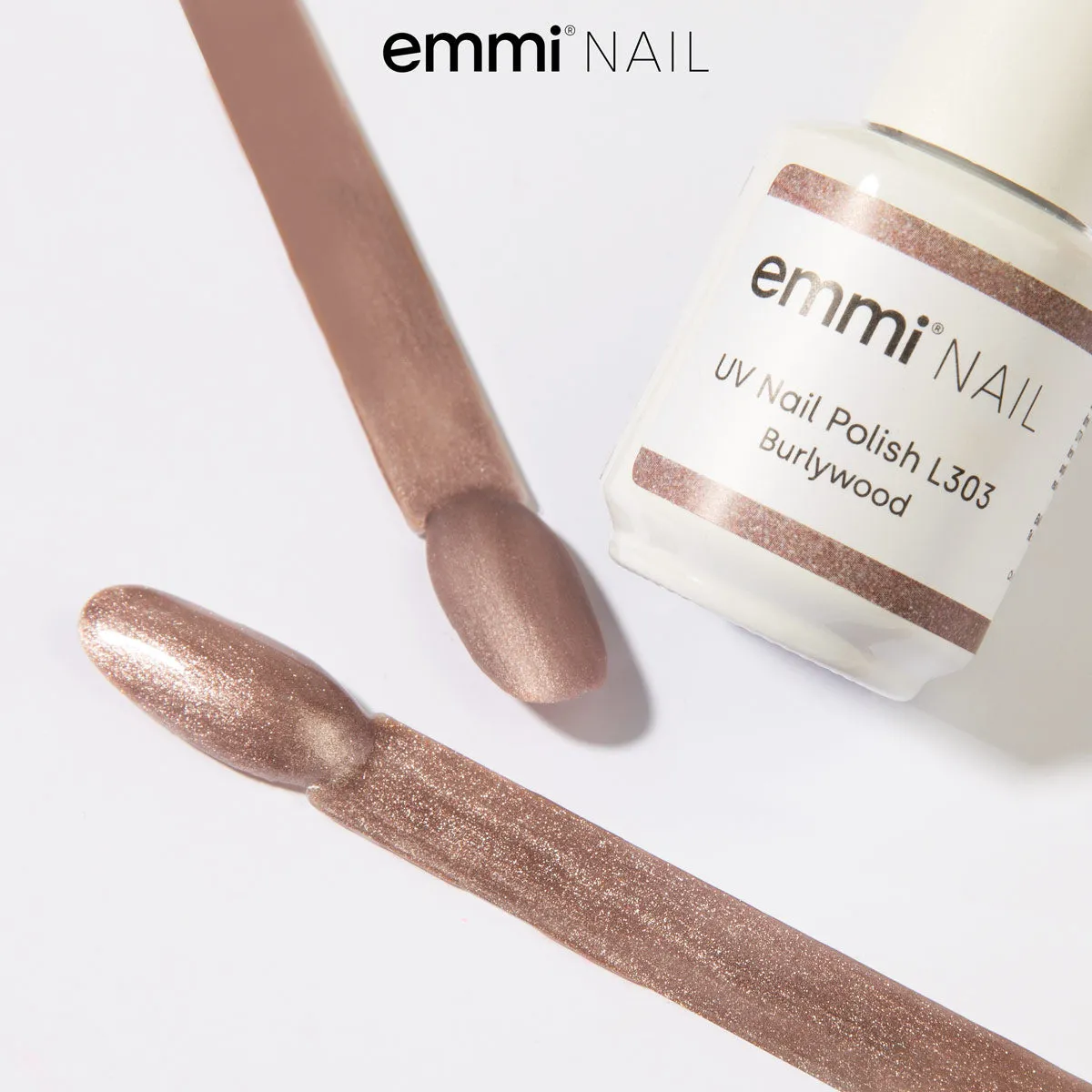 Emmi-Nail Shellac Burlywood L303 UV-lak 15 ml glitter