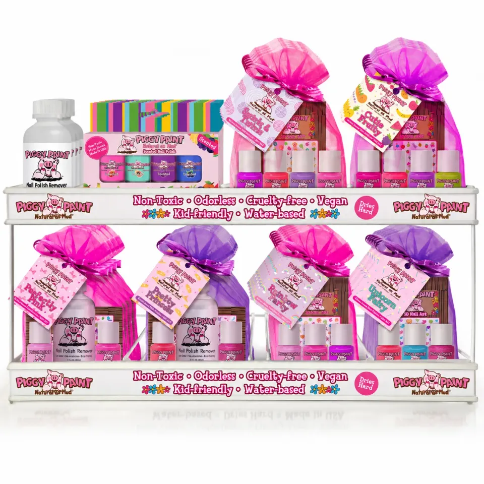 Piggy Paint Gift Set Display engrossæt gavesæt lak børn