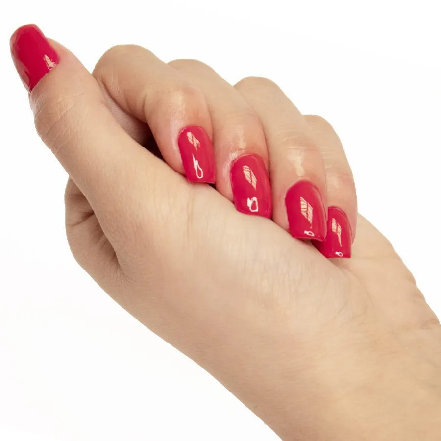 Evolution Gel Candy gel polish On-Off slikrød