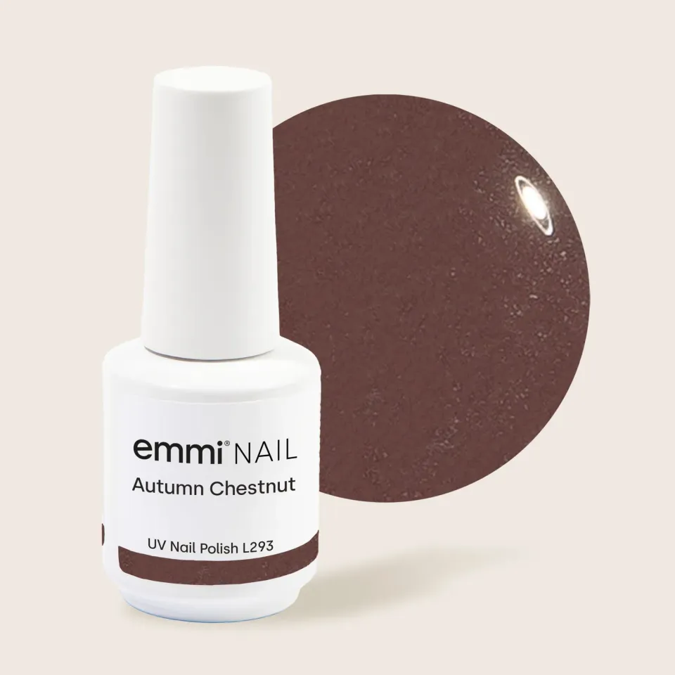 Emmi-Nail Shellac Autumn Chestnut L293 UV-lak 15 ml brun