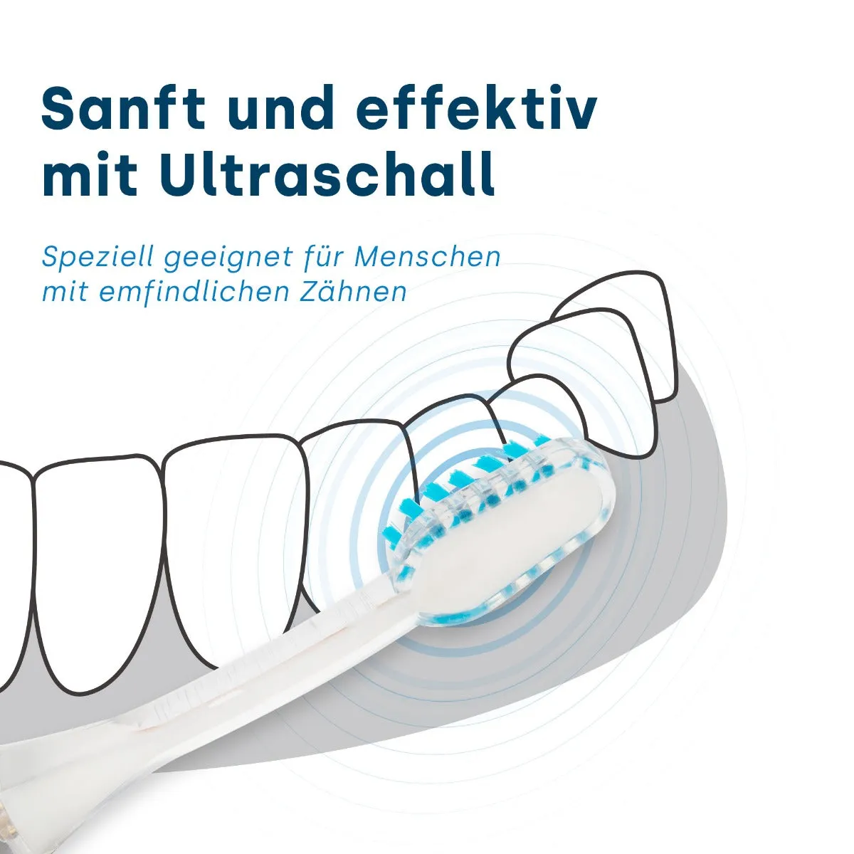 Emmi-Nail emmi-Dent E4 Ultraschall Aufsatz Metallic & Go børstehoveder 4 stk