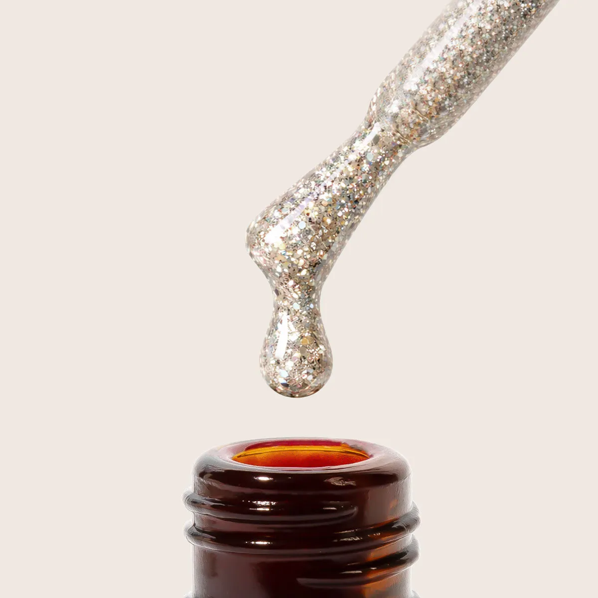 Emmi-Nail Shellac Twinkle L520 uv-lak 8ml guldglitter