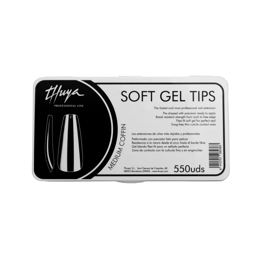 Evolution Gel Soft Gel Medium negletips 550 stk