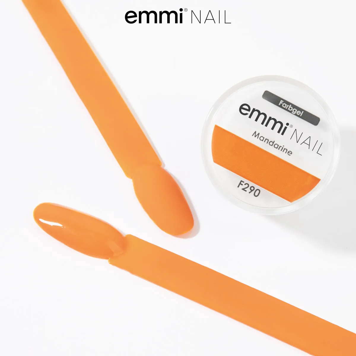 Emmi-Nail Mandarine F290 farvegel 5 ml orange