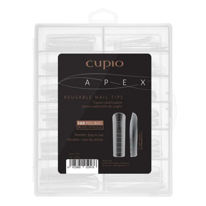 Cupio Nordic genanvendelige tipper 120 stk
