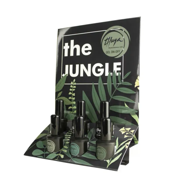 Evolution Gel Gel On-Off The Jungle gellaksæt 6 stk grøn brun