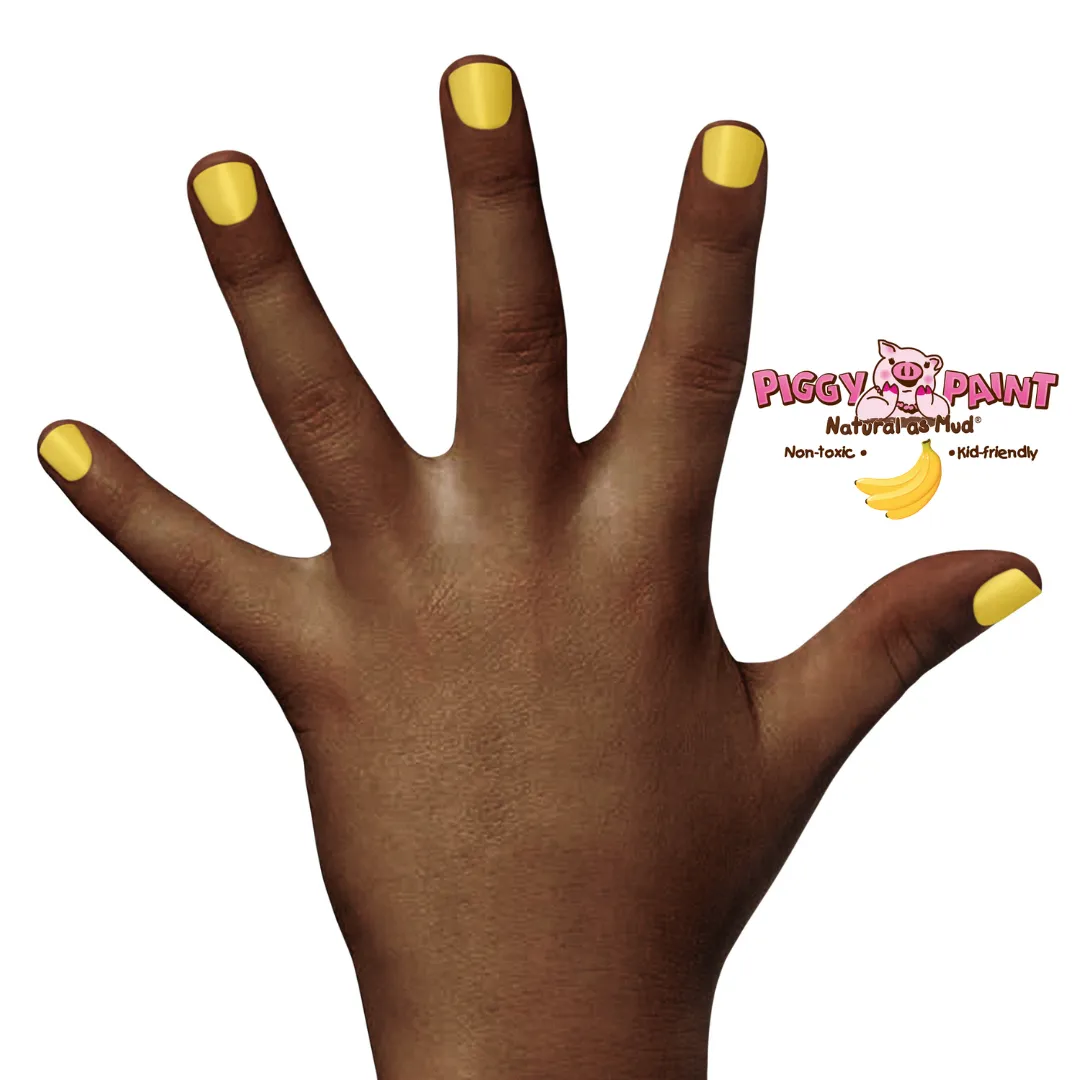 Piggy Paint Banana Besties neglelak gul duft