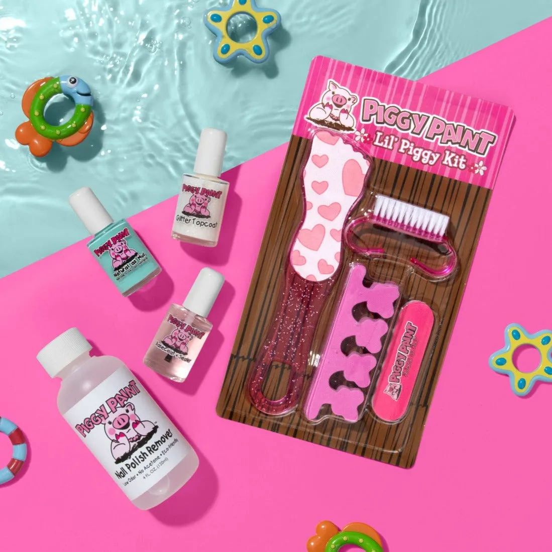 Piggy Paint Pedi Set pedicuresæt 4 dele