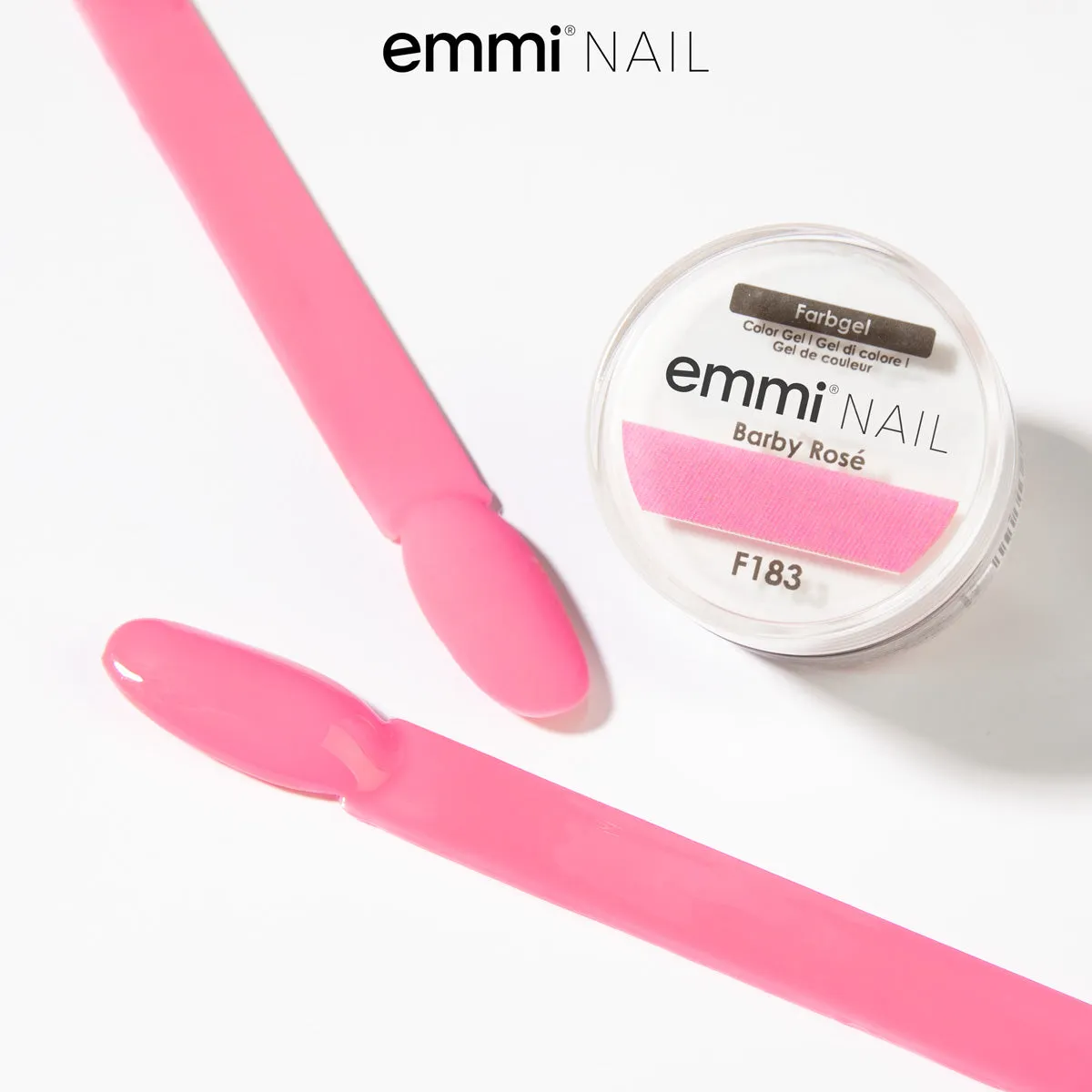 Emmi-Nail Barby Rosé F183 farvegel 5ml koralrosa