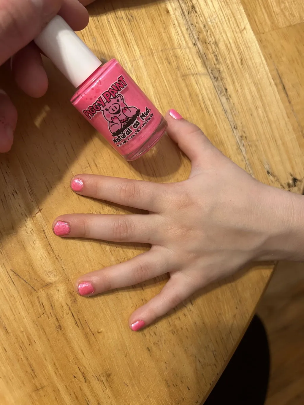 Piggy Paint Light of the Party neglelak neon koral glitter 15 ml