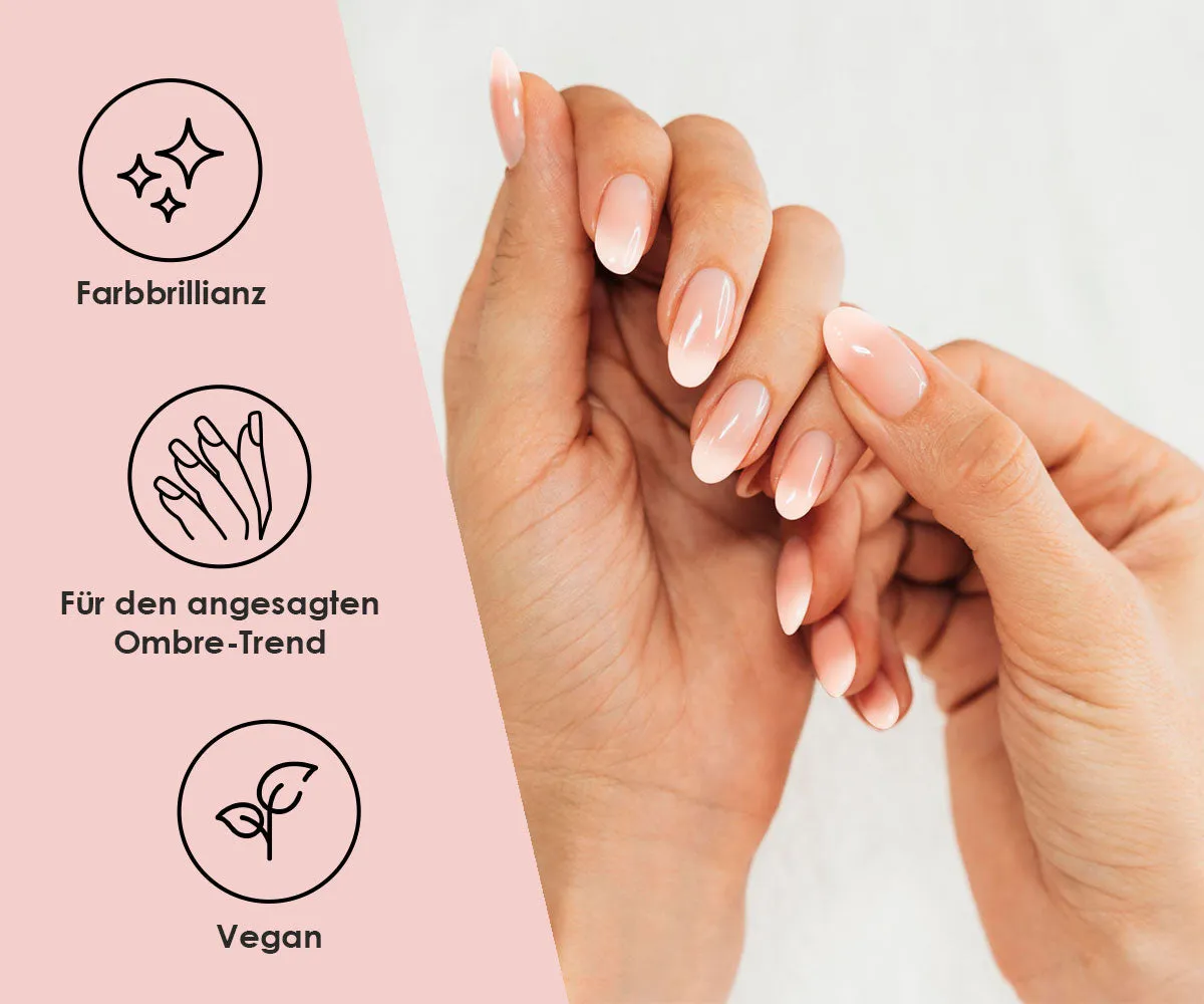 Emmi-Nail Babyboomer gelsæt LED 2x15 ml ombré