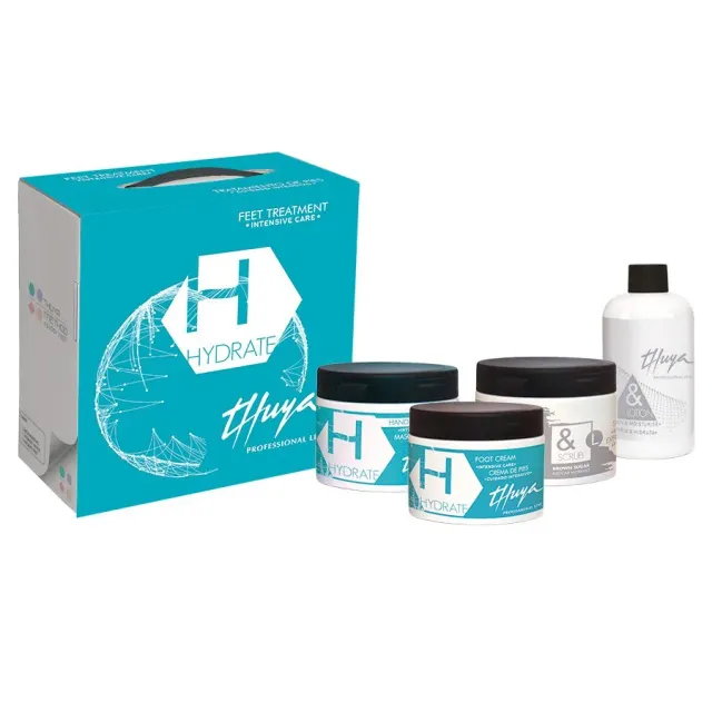 Evolution Gel Complete Kit Hydrate Feet fodplejesæt 4 produkter