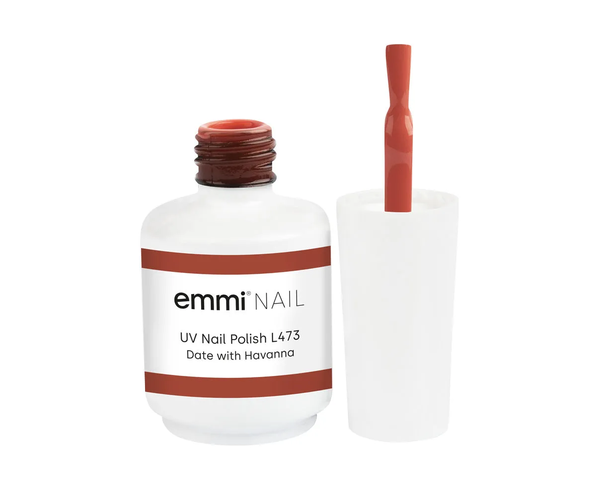 Emmi-Nail Shellac Date with Havanna L473 UV-lak 15 ml orangerød
