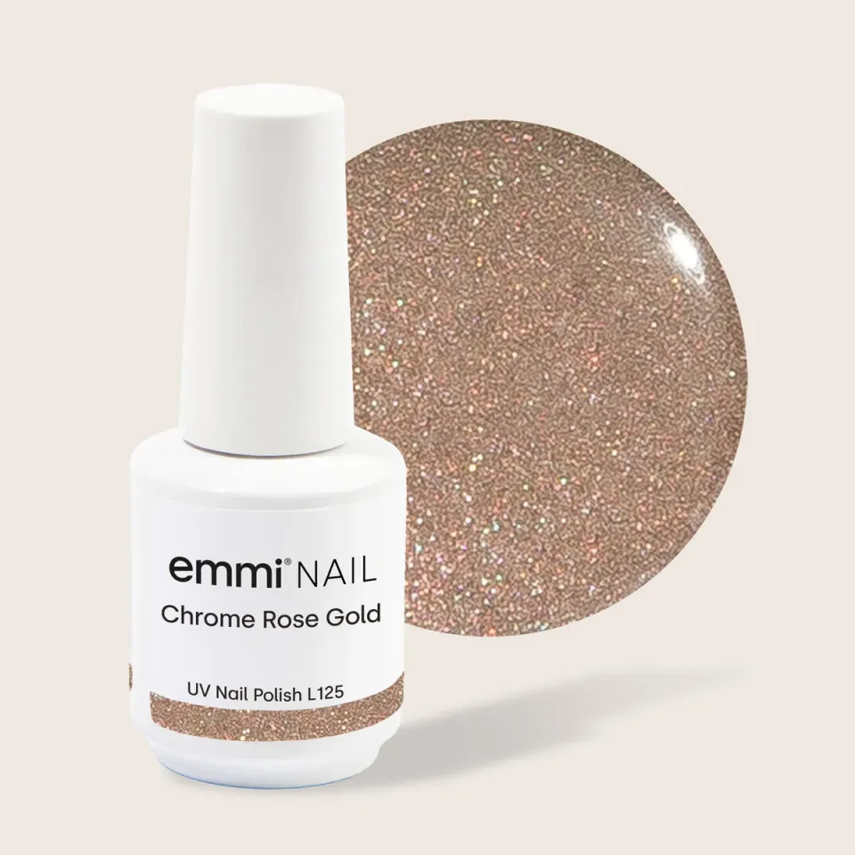 Emmi-Nail Shellac L125 Chrome Rose Gold UV-lak 15ml