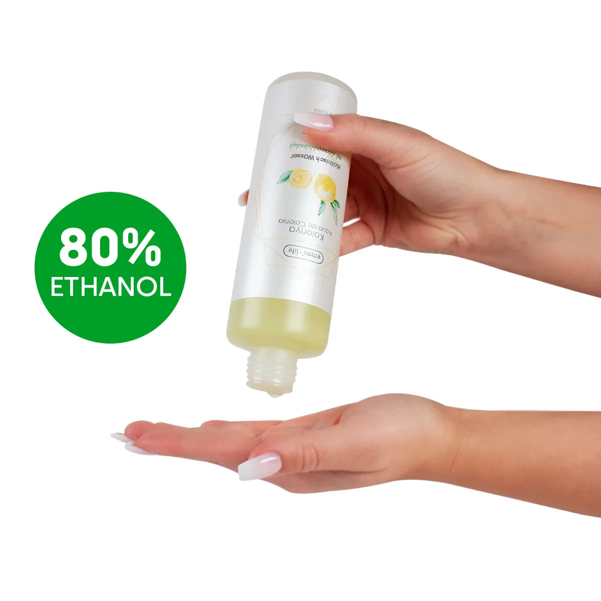 Emmi-Life Kölnisch Wasser Kolonya håndrens citronblomst