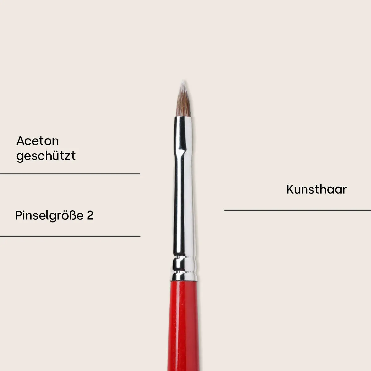 Emmi-Nail Gelpensel katte-tunge neglepensel