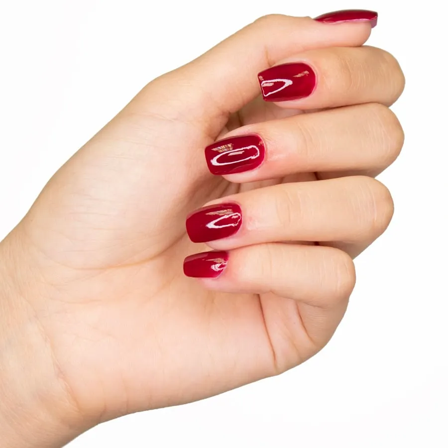 Evolution Gel Deluxe Red Wine Glaze Nº36 neglelak rød