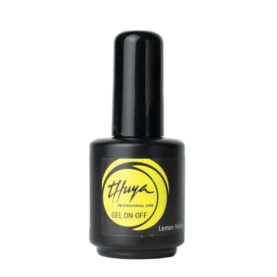 Evolution Gel Gel On-Off PERMANENT GEL POLISH ON-OFF LEMON YELLOW gel polish gul