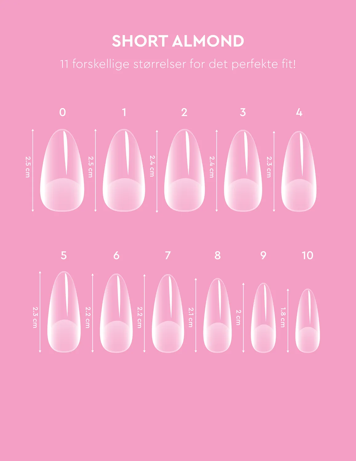 Le Mini Macaron Le Gel Nail Tips negletipper mat