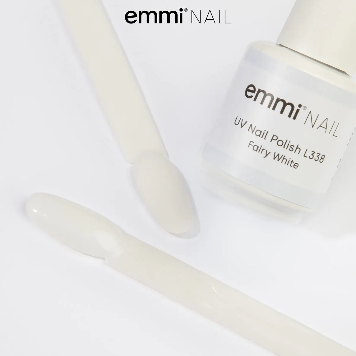 Emmi-Nail Shellac Fairy White L338 UV-lak 15ml mælkehvid