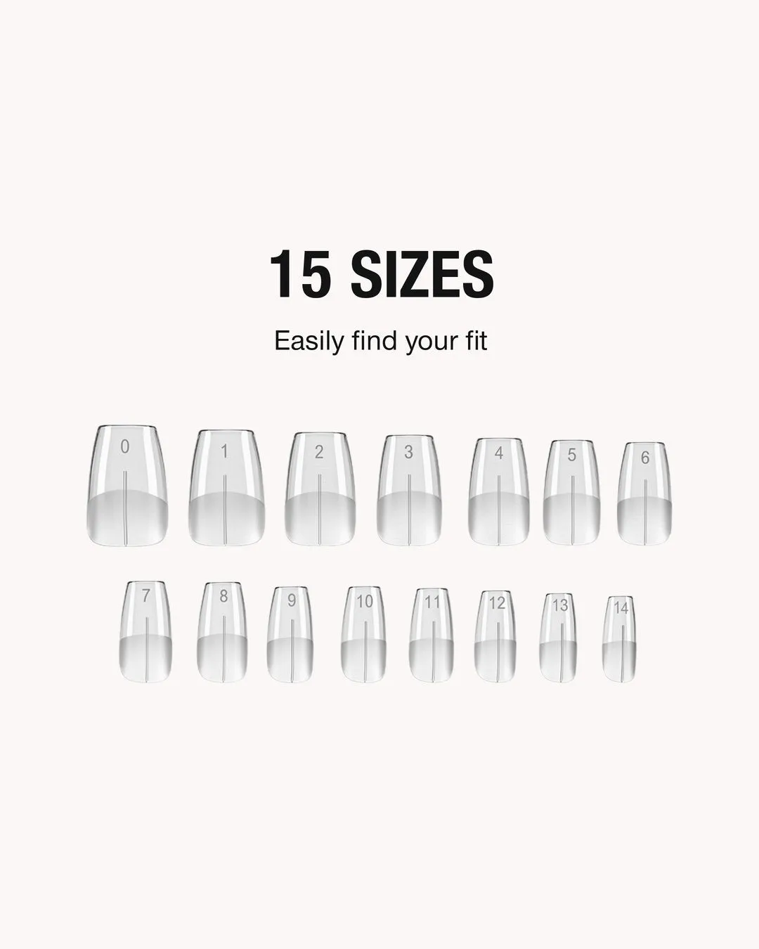 The Gel Collection Gel Tips Add-on Kit negleforlængelse