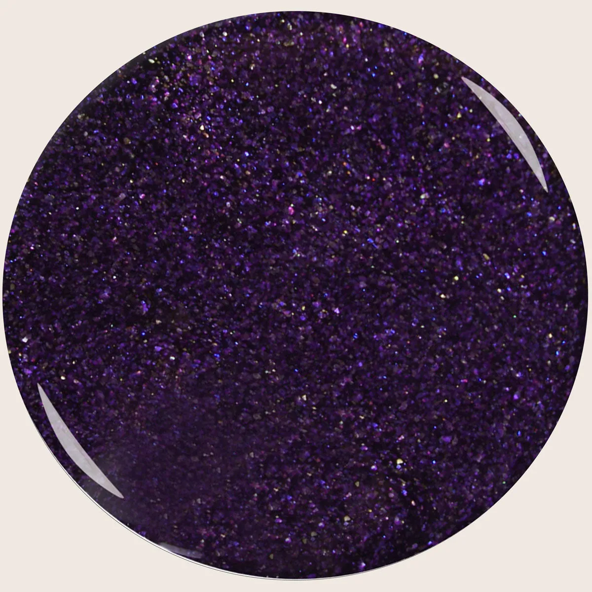 Emmi-Nail Twinkle Blue F306 farvegel 5ml mørkeblå glitter