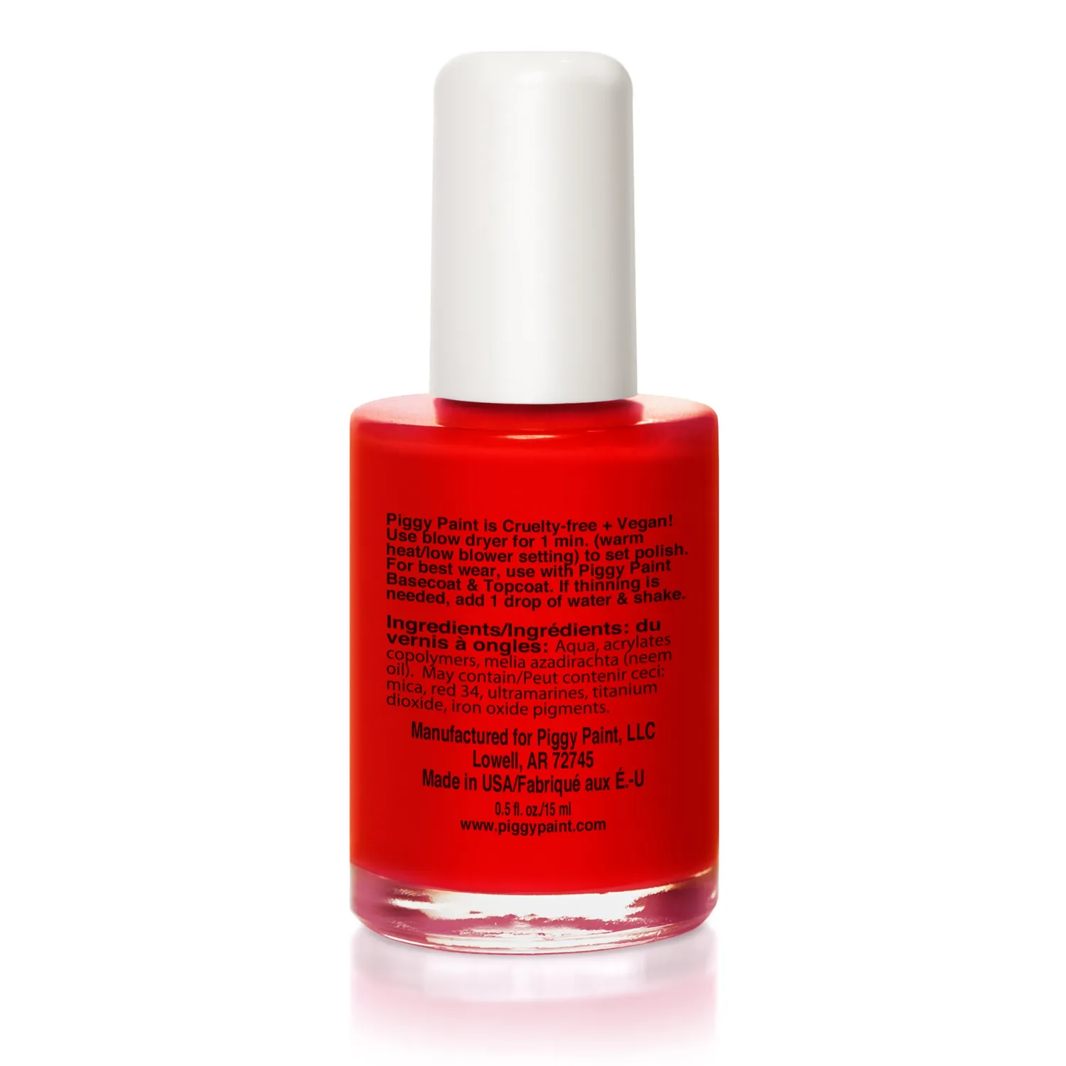 Piggy Paint Sometimes Sweet neglelak mat rød 15 ml