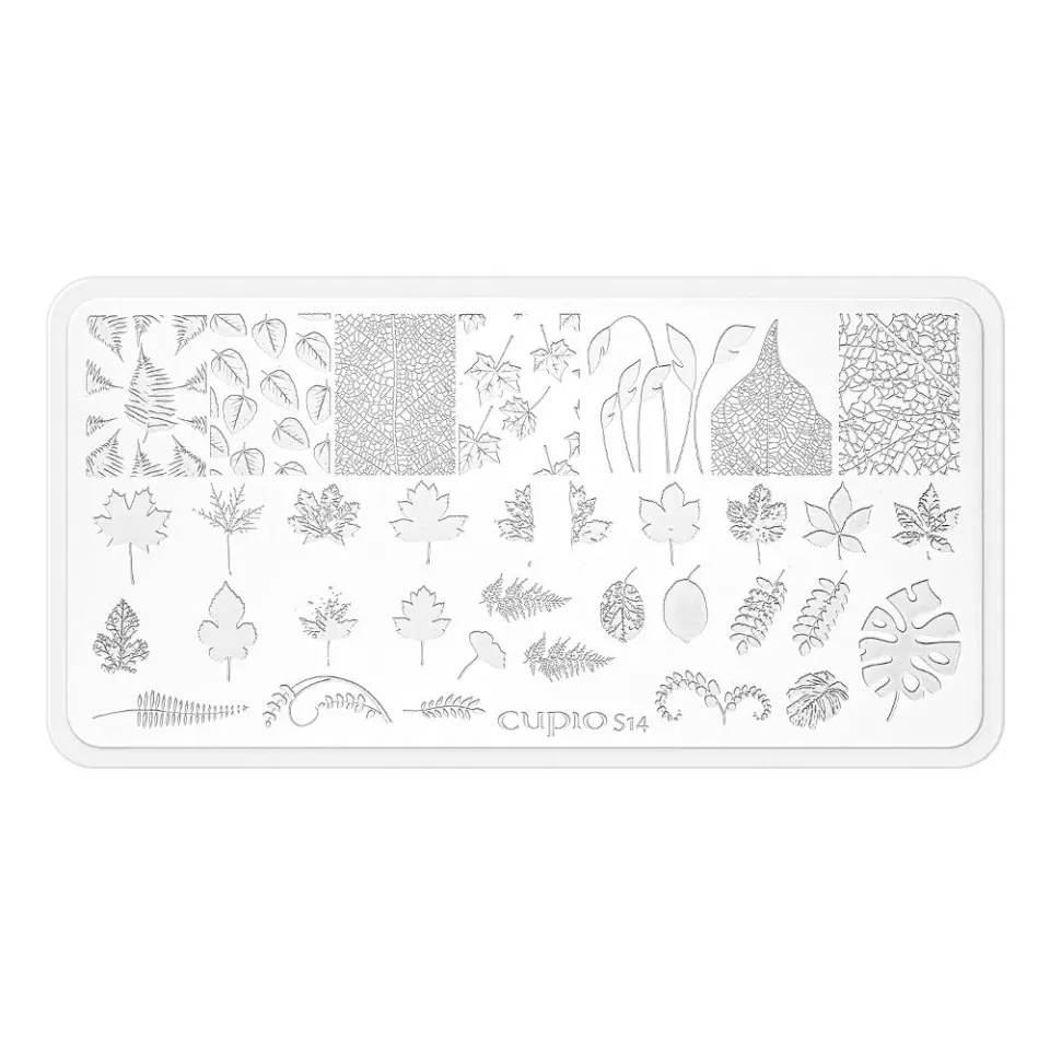 Cupio Nordic S14 stamping plade til negledesign