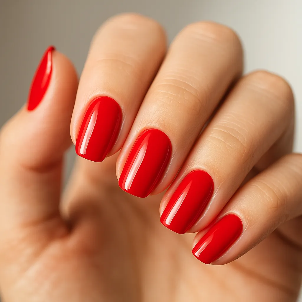 Emmi-Nail Shellac Emmi Red L288 UV-lak rød 15 ml