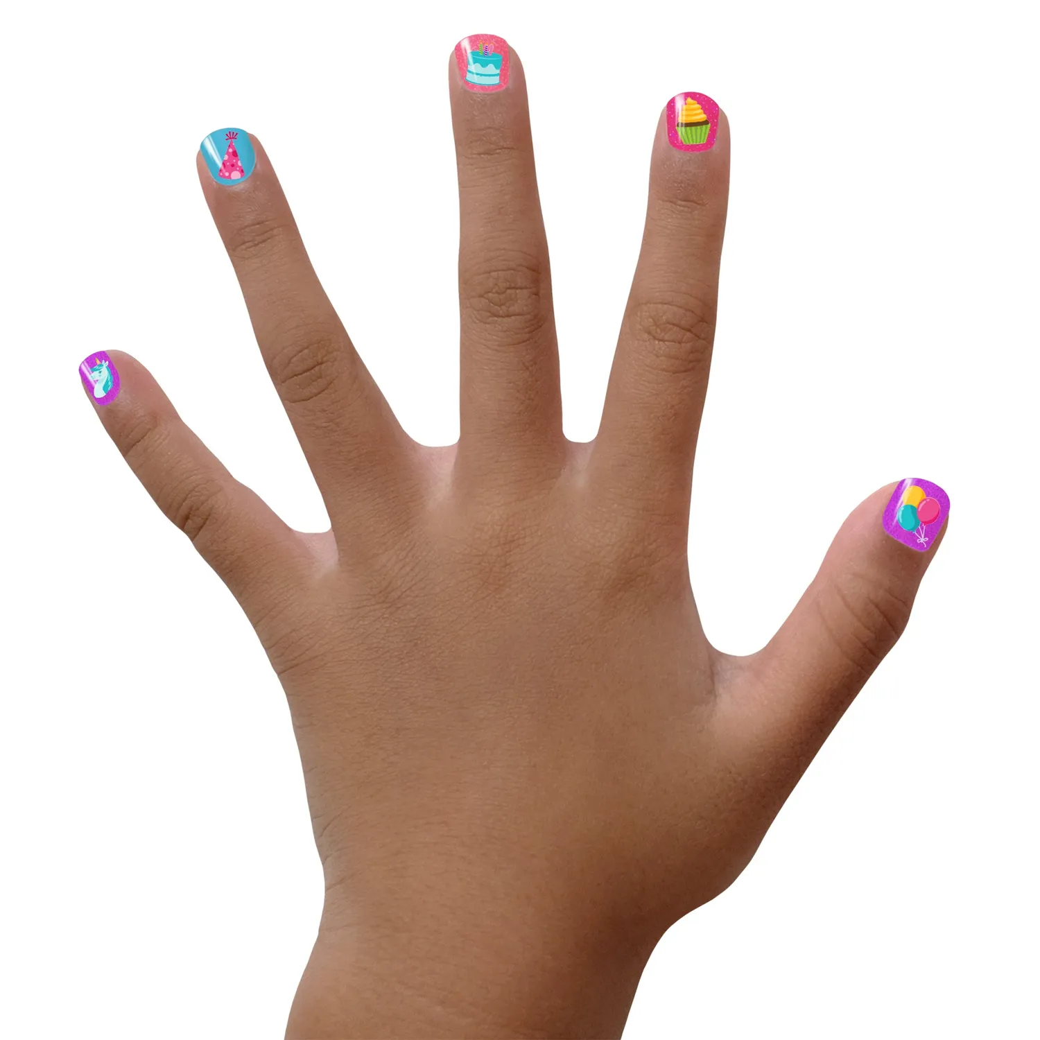 Piggy Paint Birthday Bash Nail Art negleklistermærker fest
