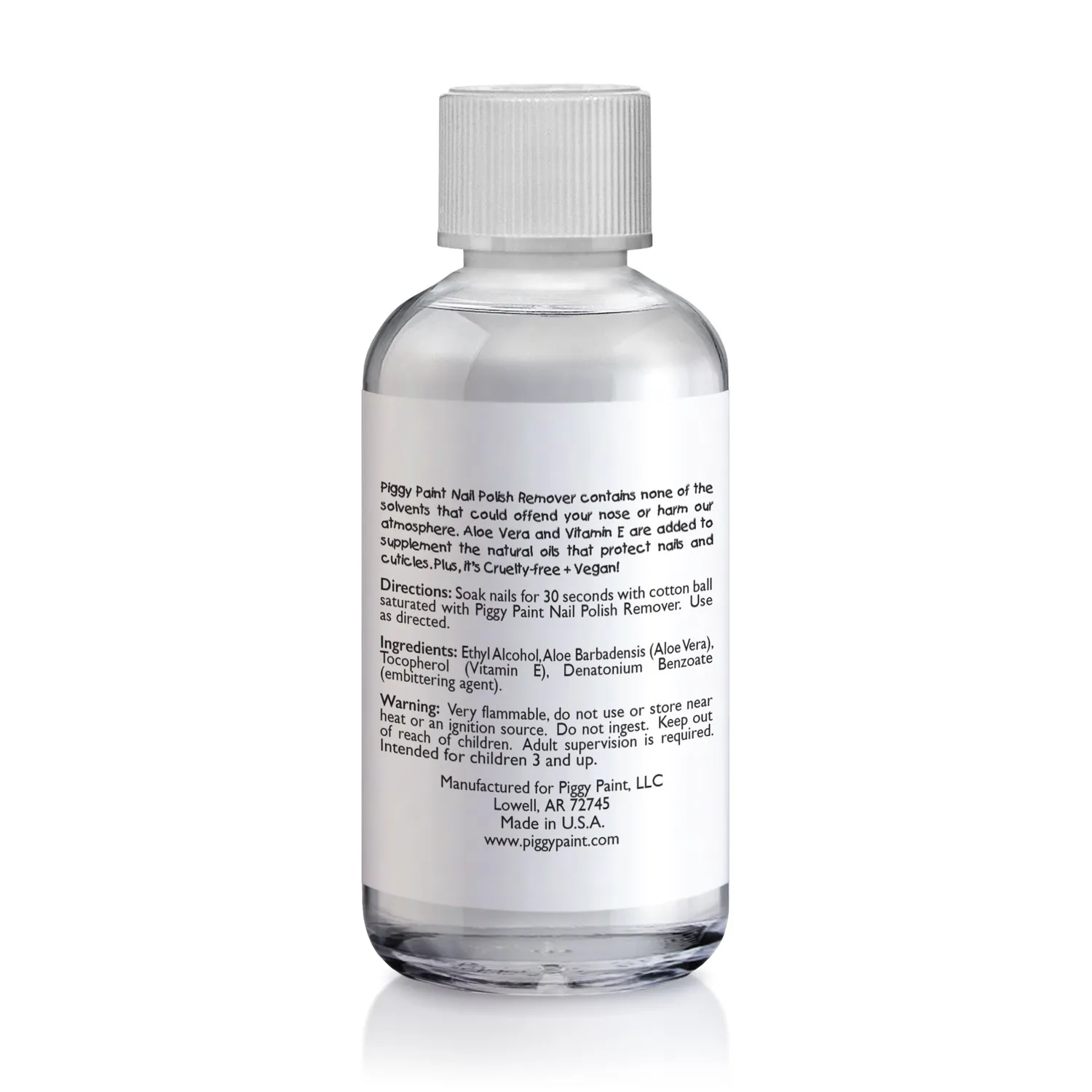 Piggy Paint Nail Polish Remover neglelakfjerner 100 ml uden acetone