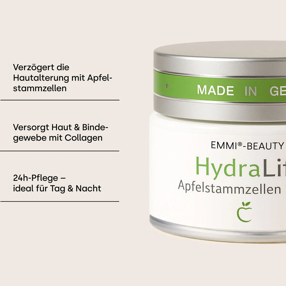 Emmi-Nail HydraLift æblestamceller cremegel 30ml