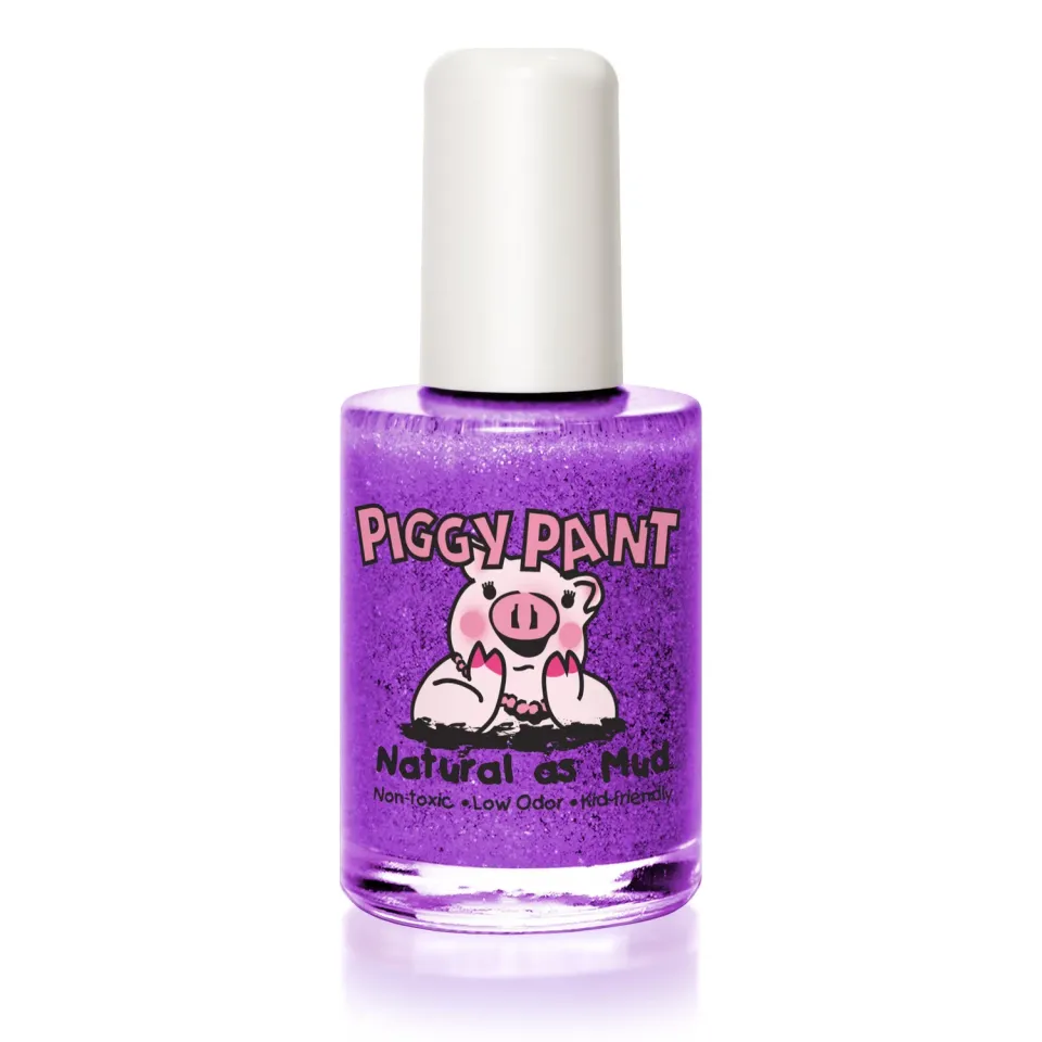 Piggy Paint Let's Jam neglelak lilla glitter 15 ml vegansk