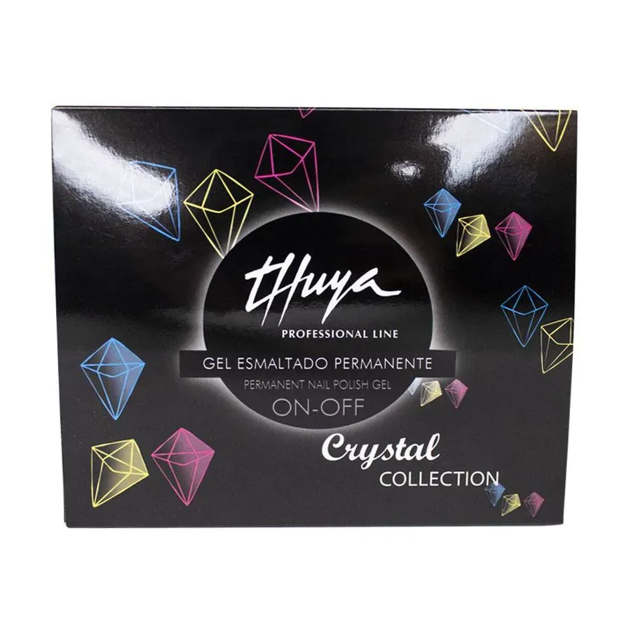 Evolution Gel On-Off Crystal gellak sæt 3 stk transparent