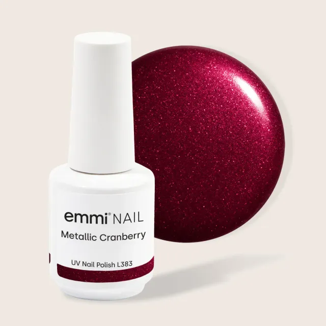 Emmi-Nail Shellac Metallic Cranberry L383 UV-lak 15 ml
