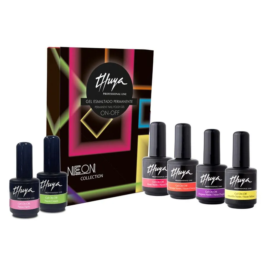 Evolution Gel On-Off Neons gellak sæt 6 stk