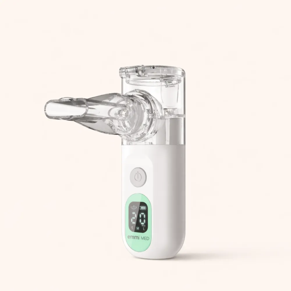 Emmi-Nail emmi-Med inhalator lydsvag genopladelig