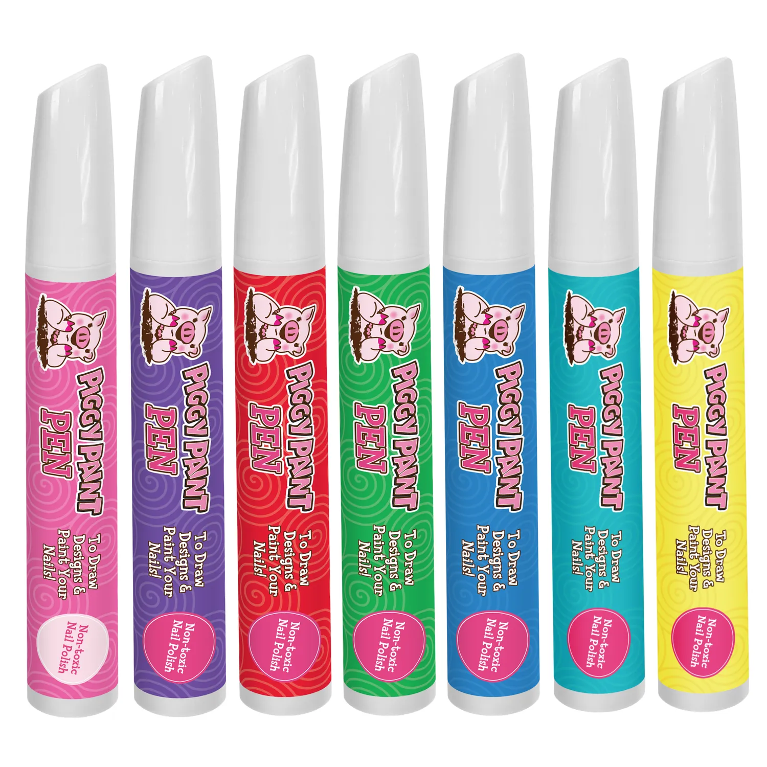 Piggy Paint Piggy Pen neglelakpenne display 25 stk
