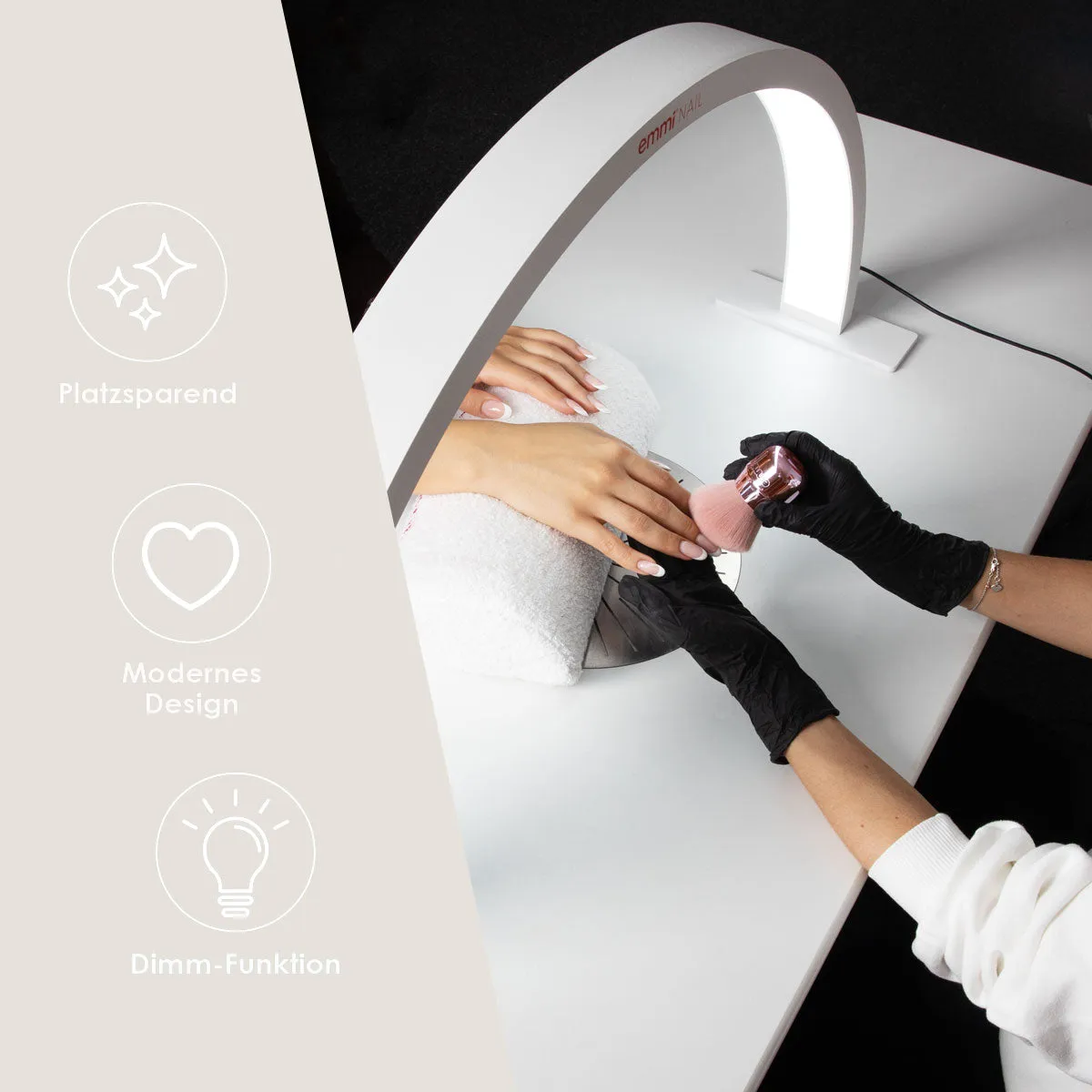 Emmi-Nail Rainbow arbejdslampe LED dagslyshvid 40W