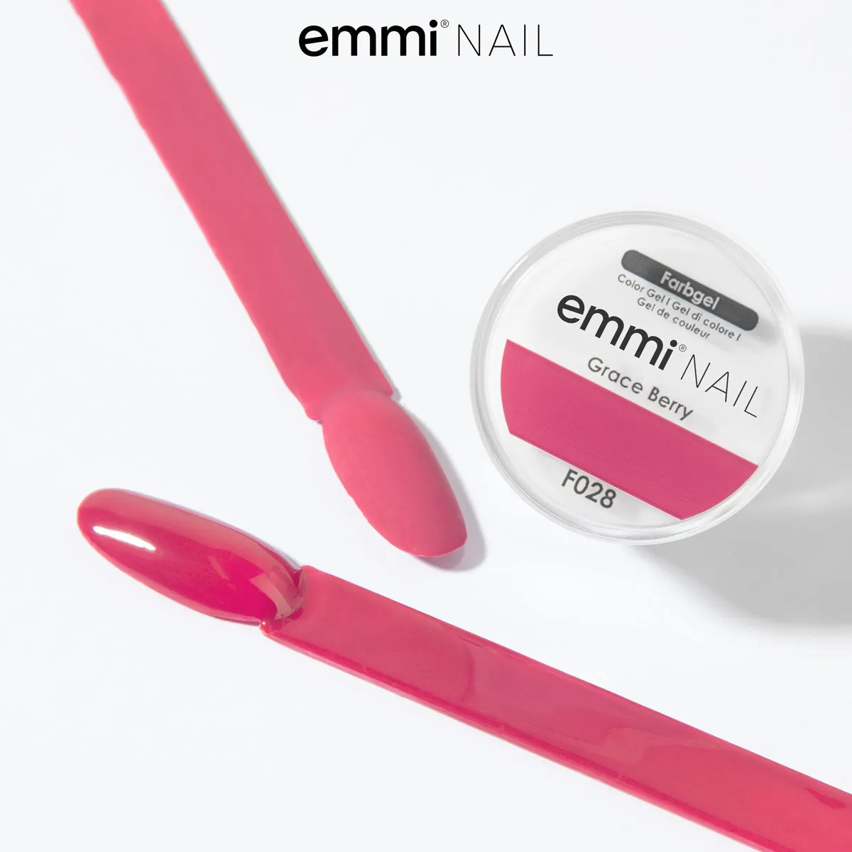 Emmi-Nail Farbgel Grace Berry F028 farvegel 5 ml