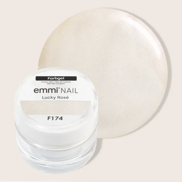 Emmi-Nail Lucky Rosé F174 farvegel 5 ml vegansk