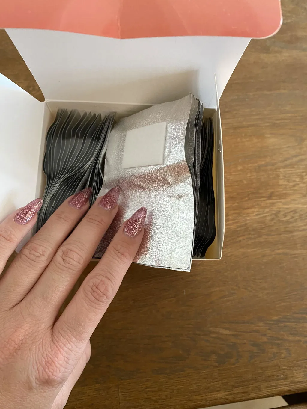 The Gel Collection Soak Off Wraps folie 100 stk med vat