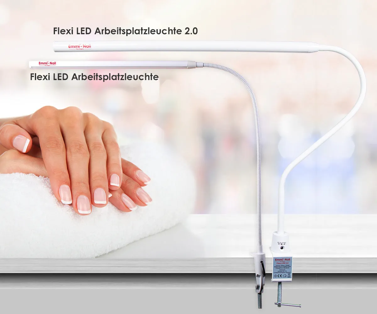 Emmi-Nail Flexi LED 2.0 bordlampe hvid