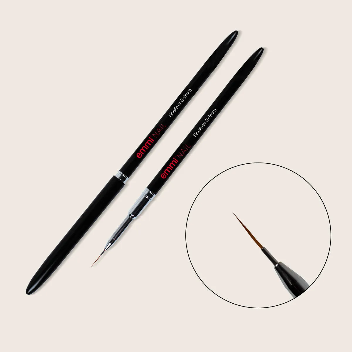 Emmi-Nail Nail Art Fineliner pensel til negledesign