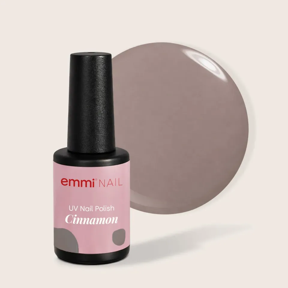Emmi-Nail Shellac Cinnamon L511 UV-lak 8 ml guldglitter