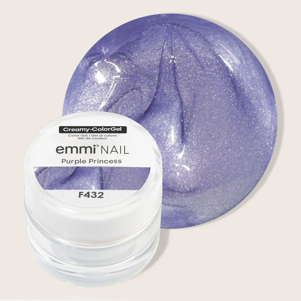 Emmi-Nail Creamy-ColorGel farvegel 5ml metallic
